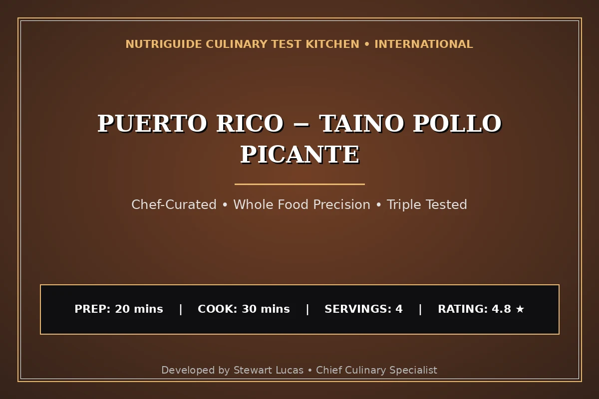 Puerto Rico − Taino Pollo Picante