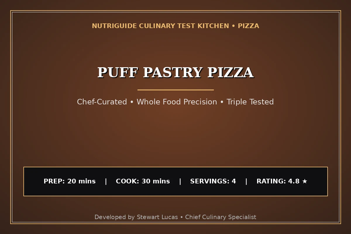 Puff Pastry Pizza