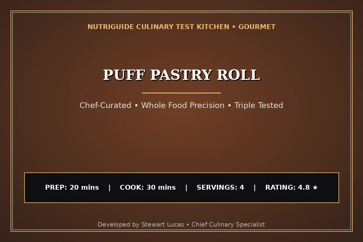 Puff Pastry Roll