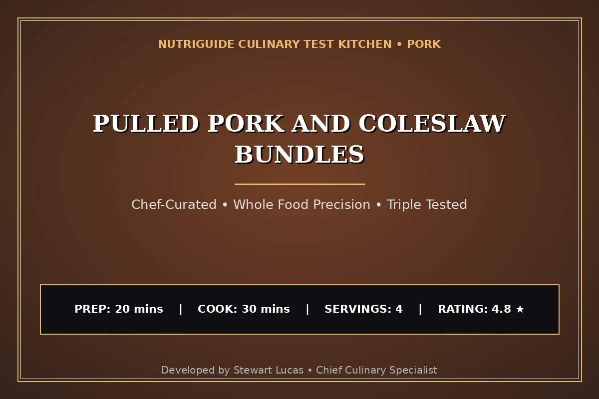 Pulled Pork And Coleslaw Bundles