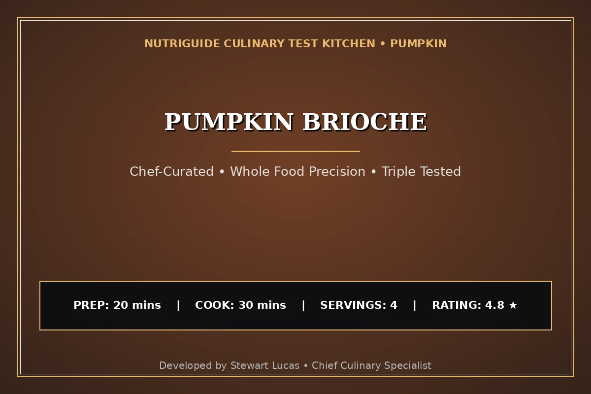 Pumpkin Brioche