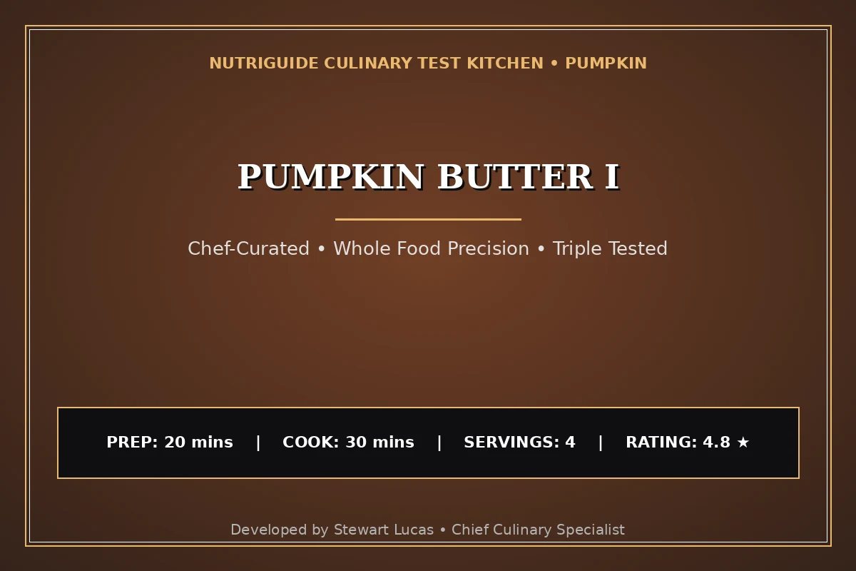 Pumpkin Butter I