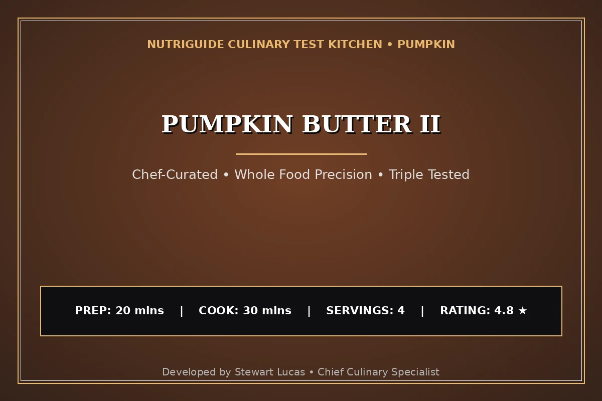 Pumpkin Butter Ii