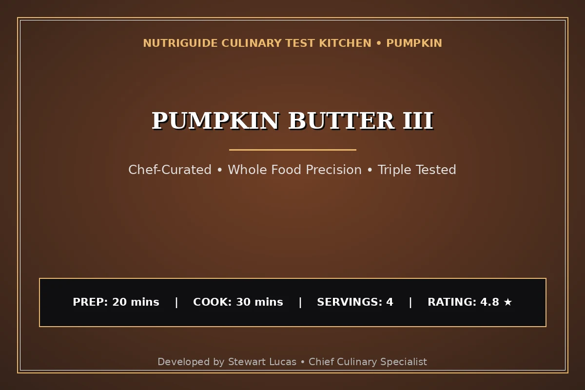 Pumpkin Butter Iii