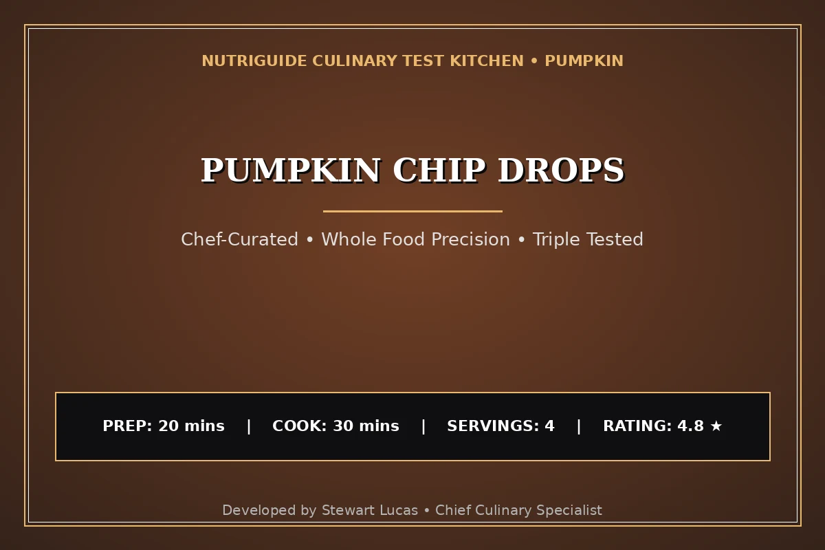 Pumpkin Chip Drops