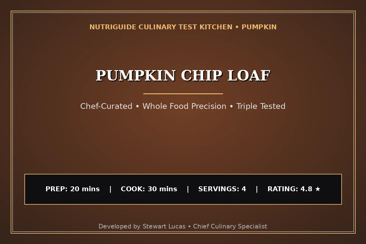 Pumpkin Chip Loaf
