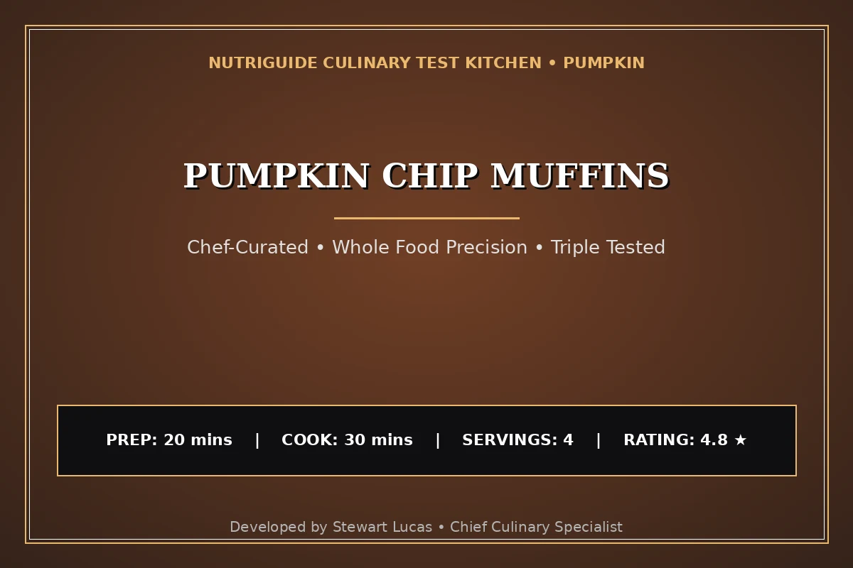 Pumpkin Chip Muffins