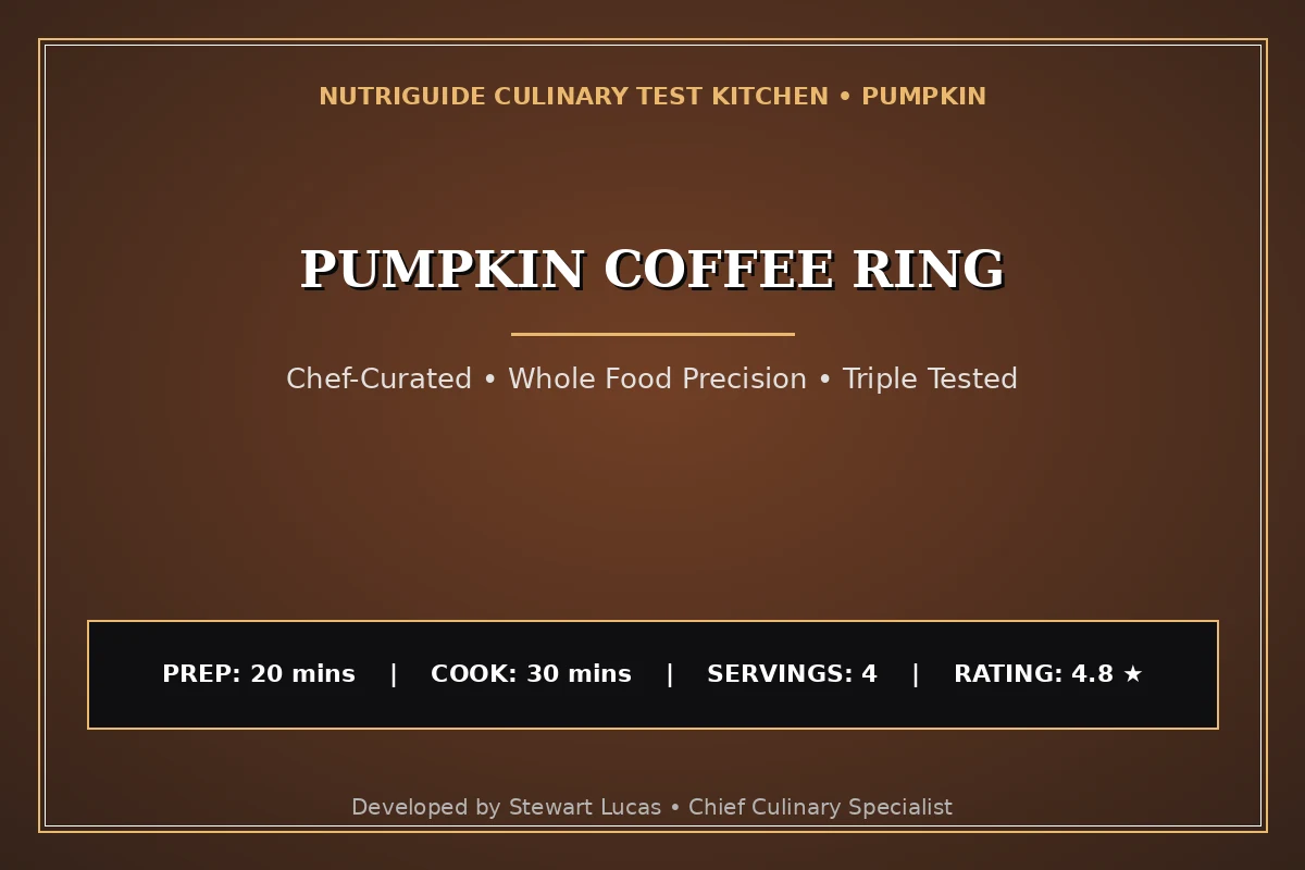 Pumpkin Coffee Ring