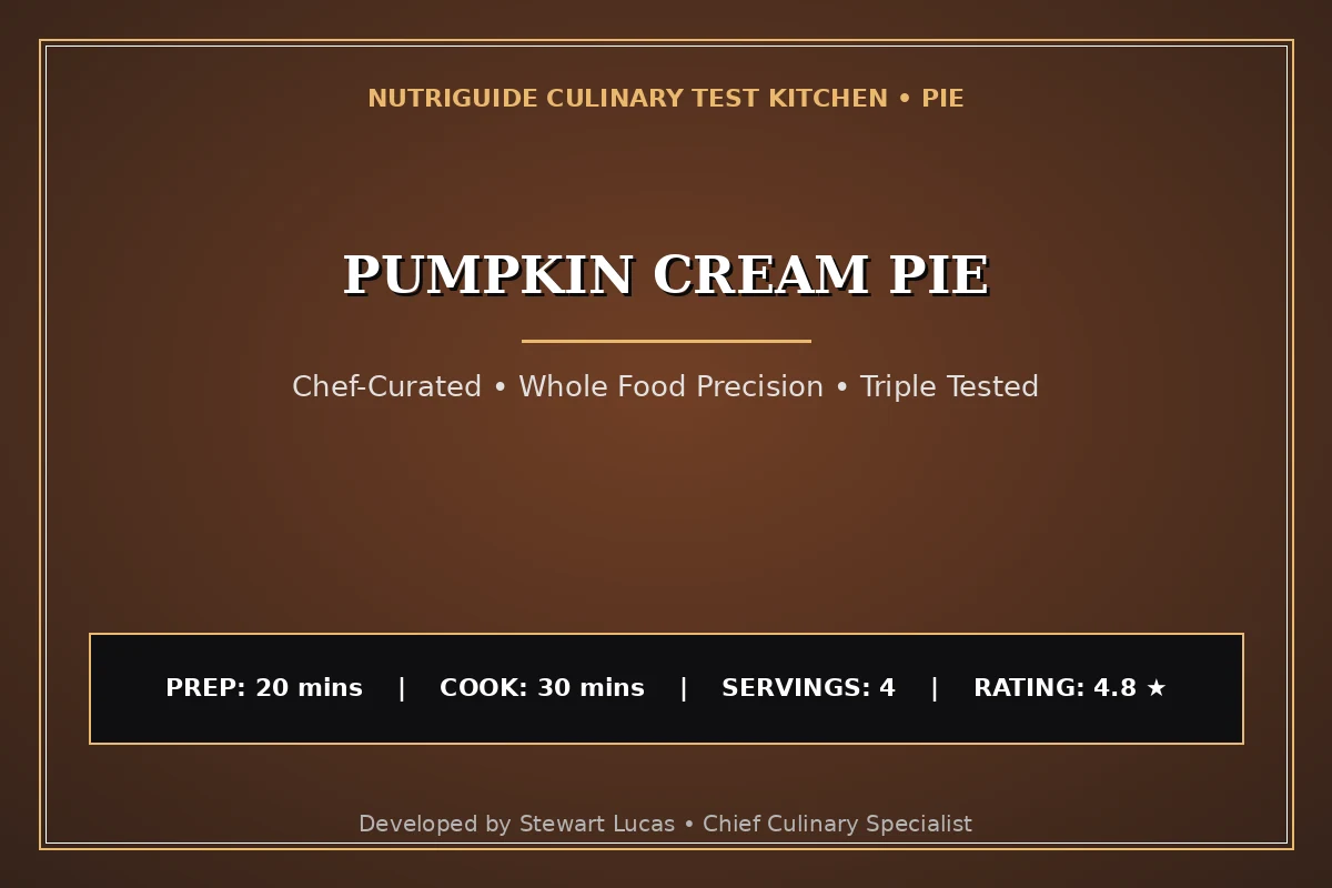 Pumpkin Cream Pie