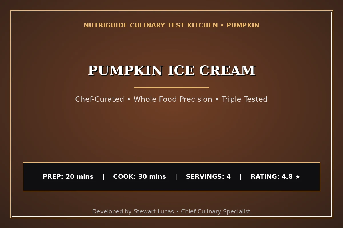 Pumpkin Ice Cream