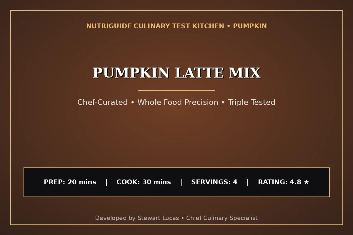 Pumpkin Latte Mix