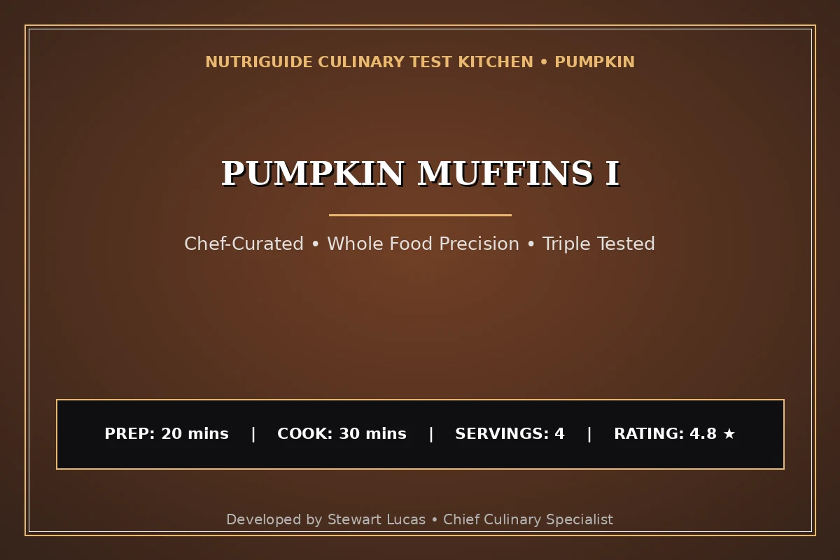 Pumpkin Muffins I