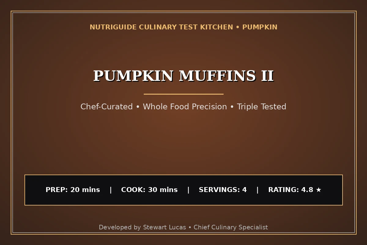 Pumpkin Muffins Ii