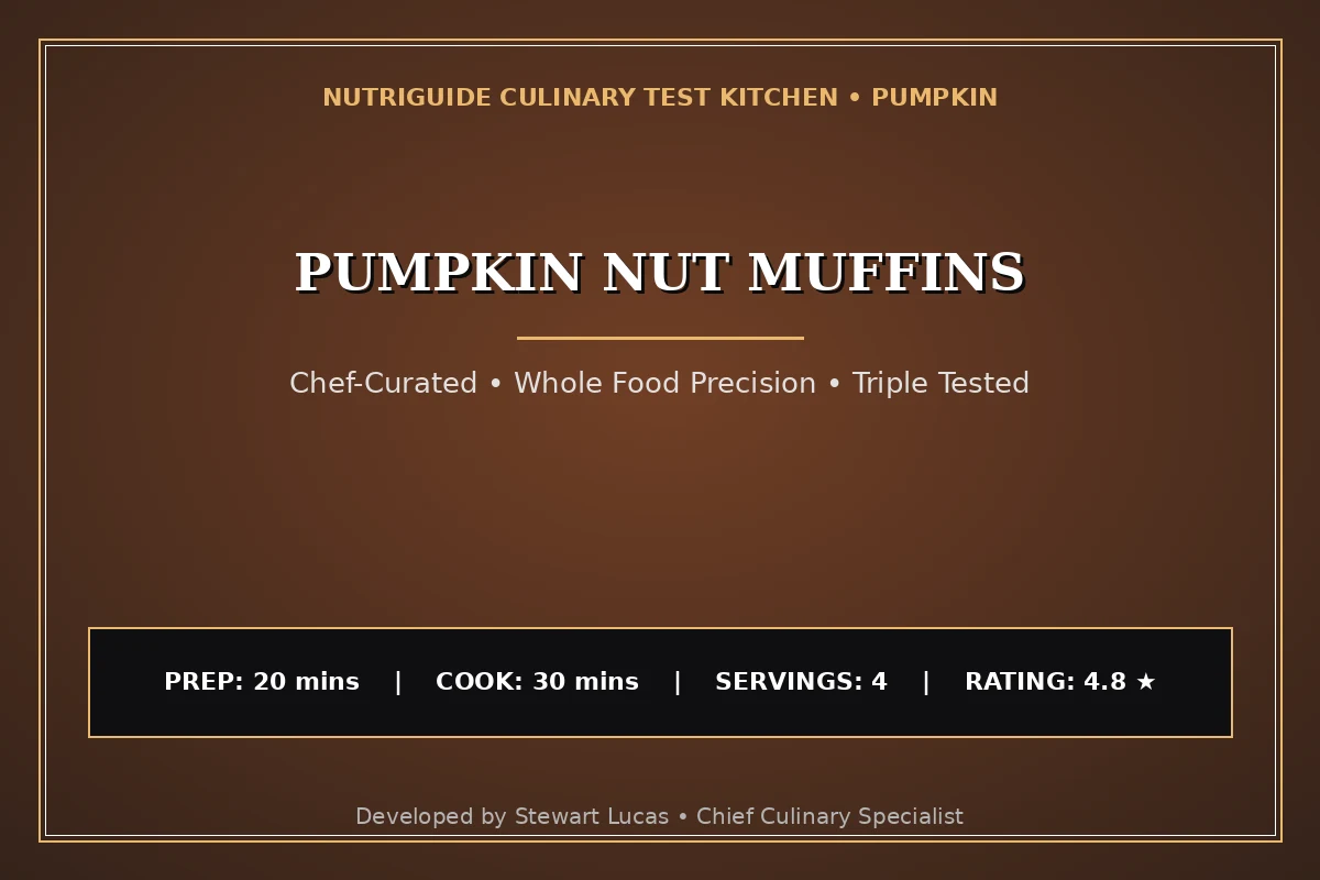 Pumpkin Nut Muffins