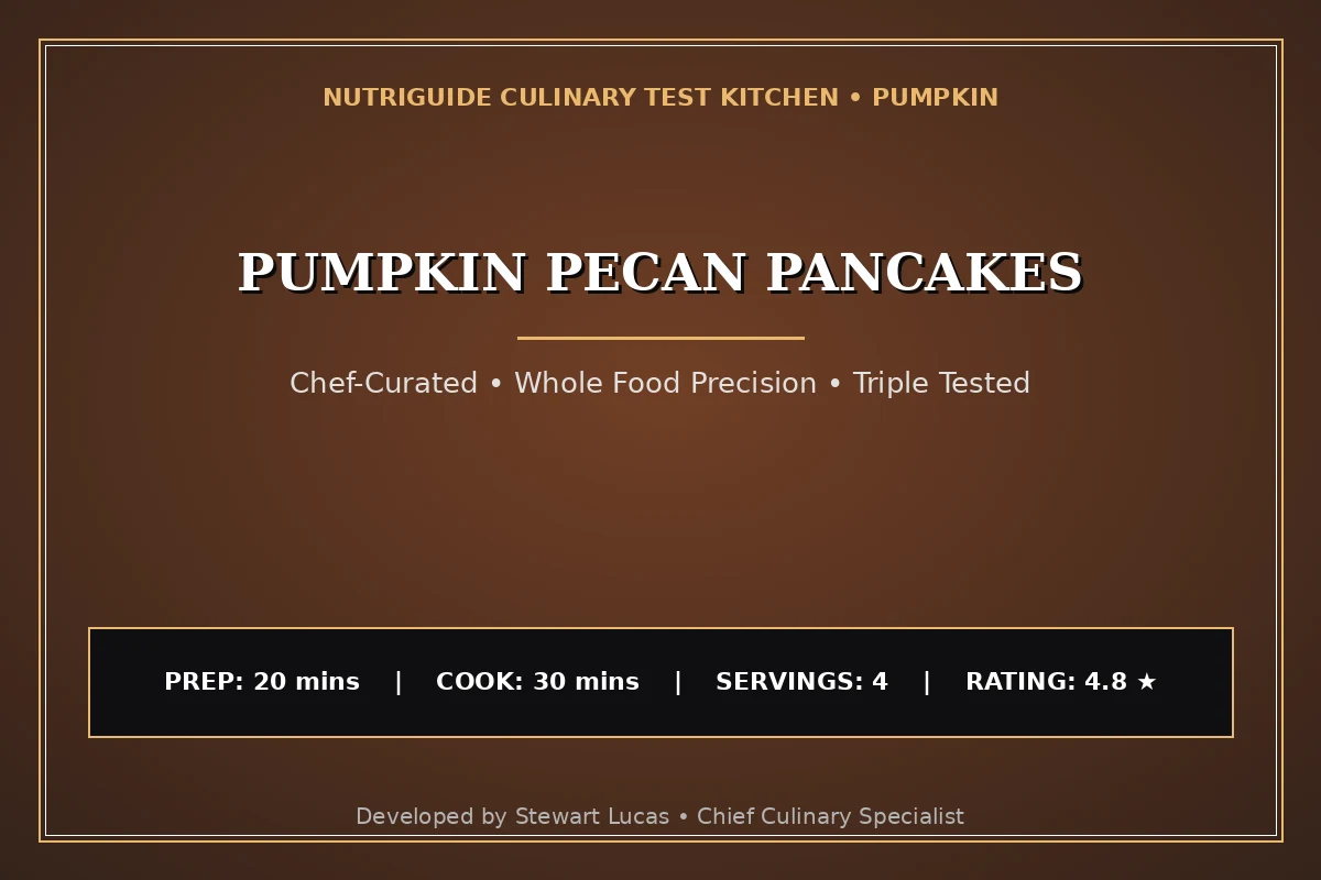 Pumpkin Pecan Pancakes