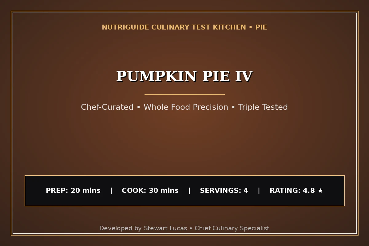 Pumpkin Pie Iv