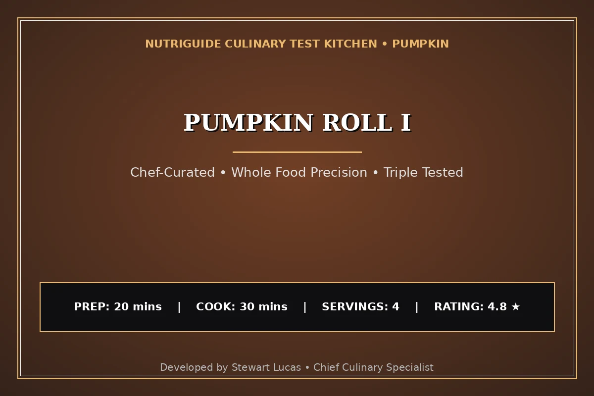 Pumpkin Roll I
