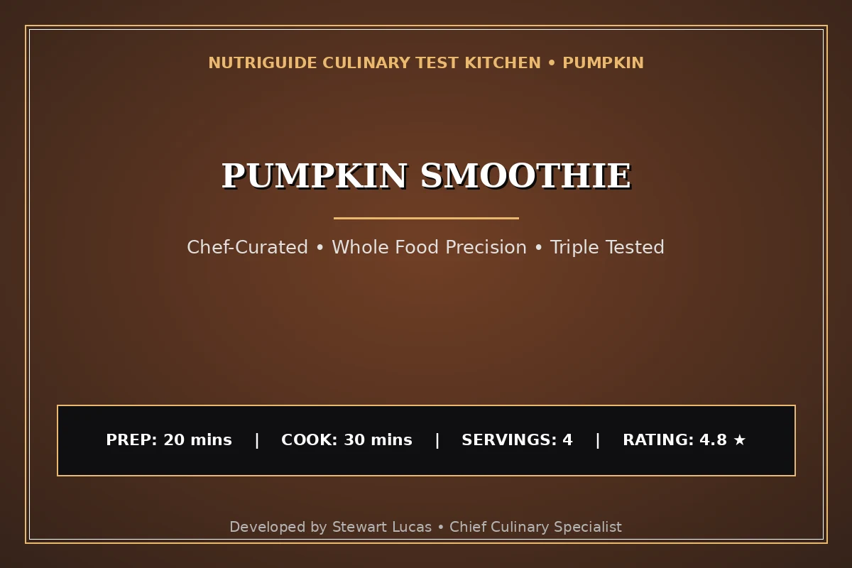 Pumpkin Smoothie