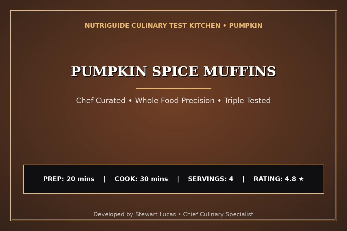 Pumpkin Spice Muffins