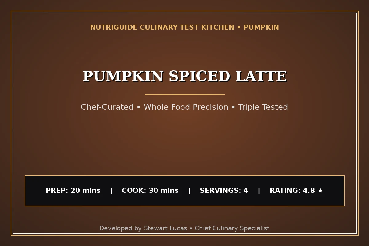 Pumpkin Spiced Latte
