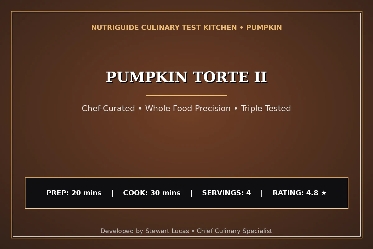 Pumpkin Torte Ii