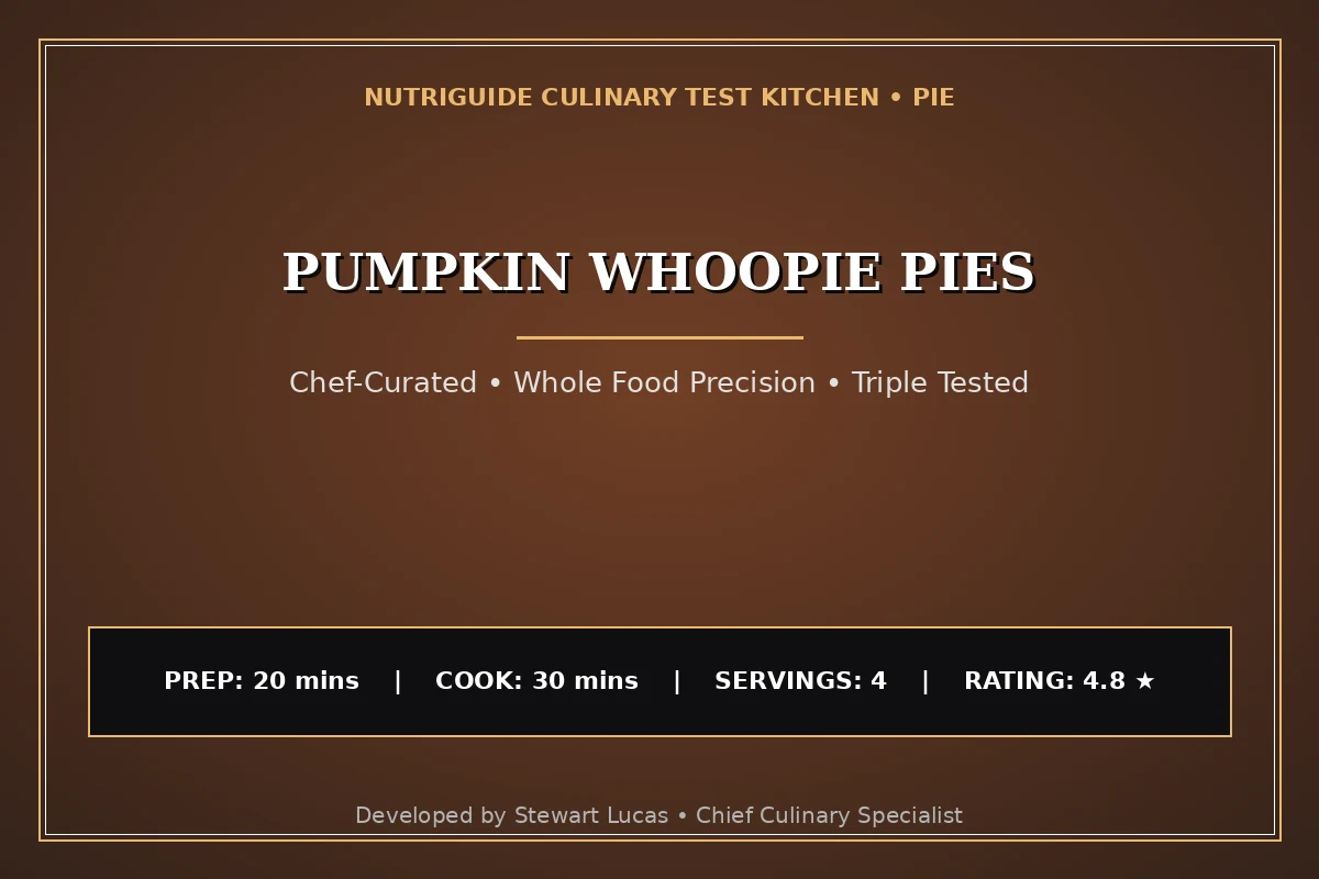 Pumpkin Whoopie Pies
