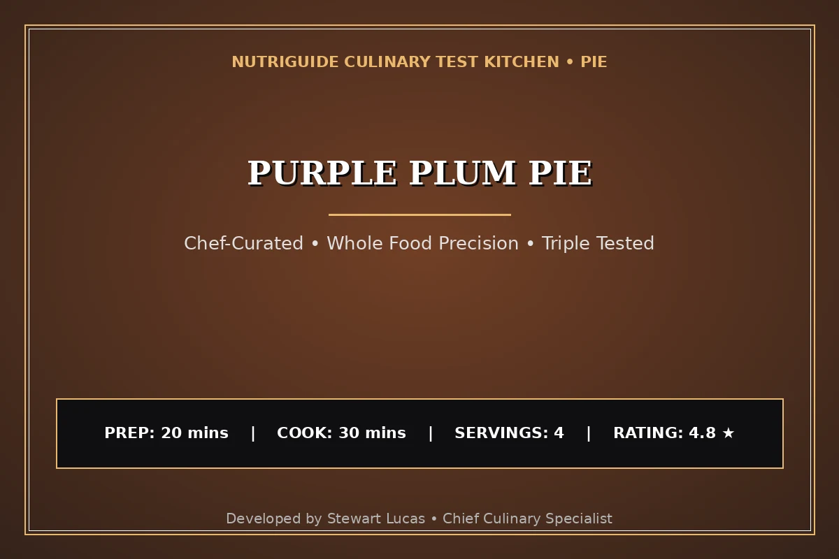 Purple Plum Pie
