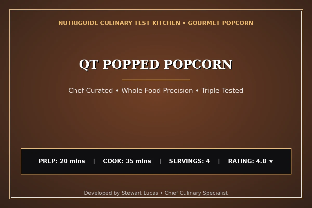 Qt Popped Popcorn