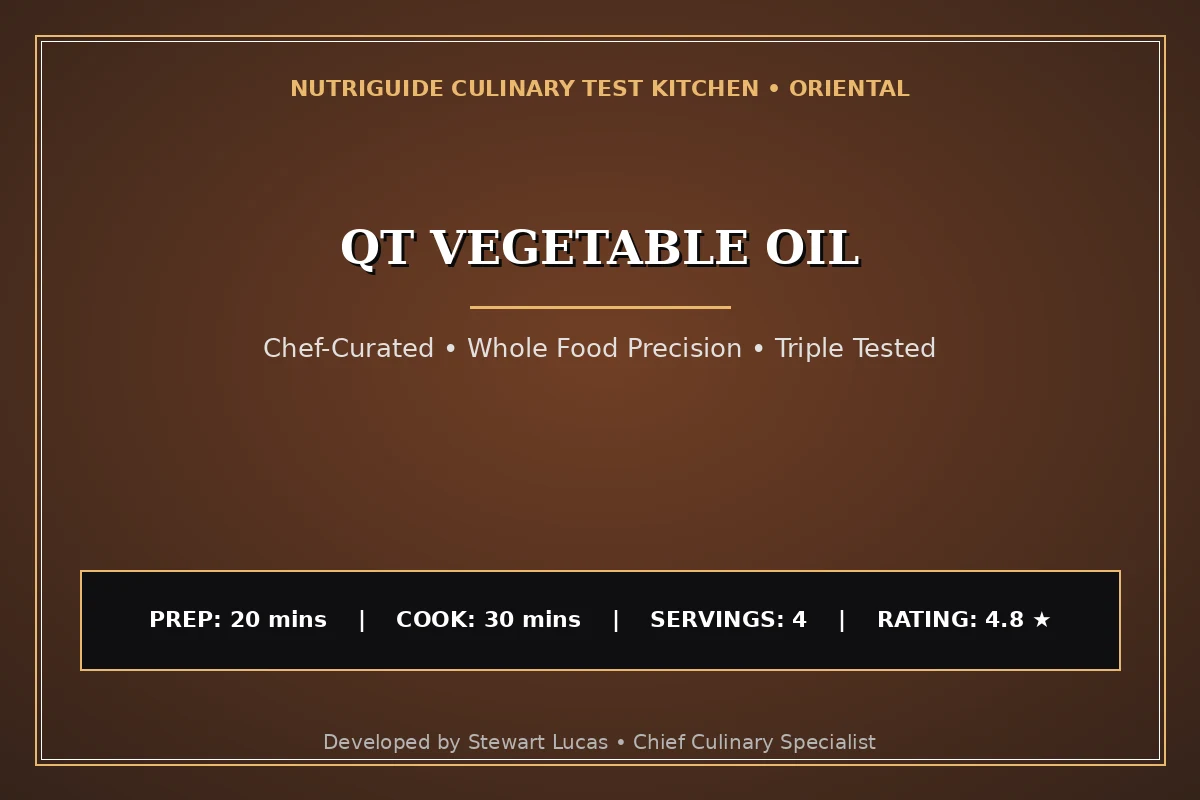 Qt Vegetable Oil