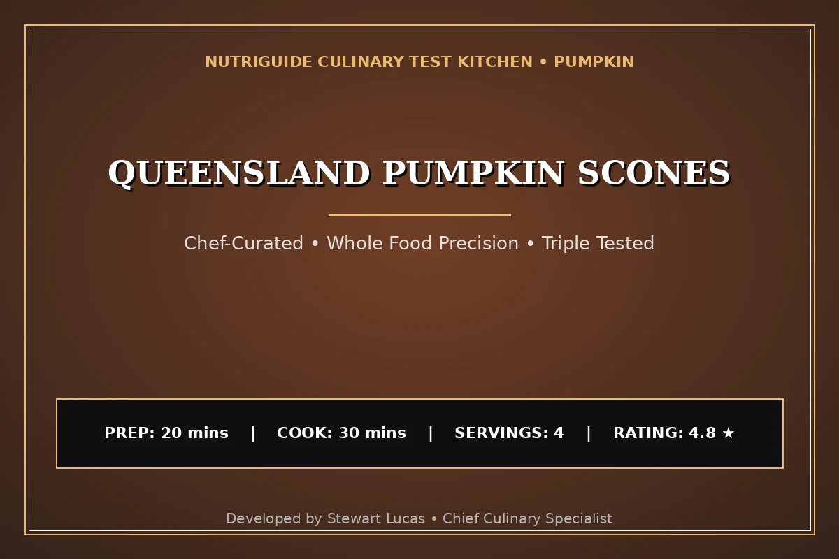 Queensland Pumpkin Scones