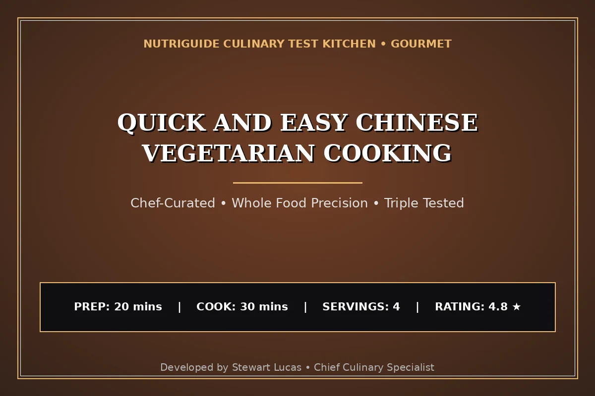 Quick And Easy Chinese Vegetarian Cooking