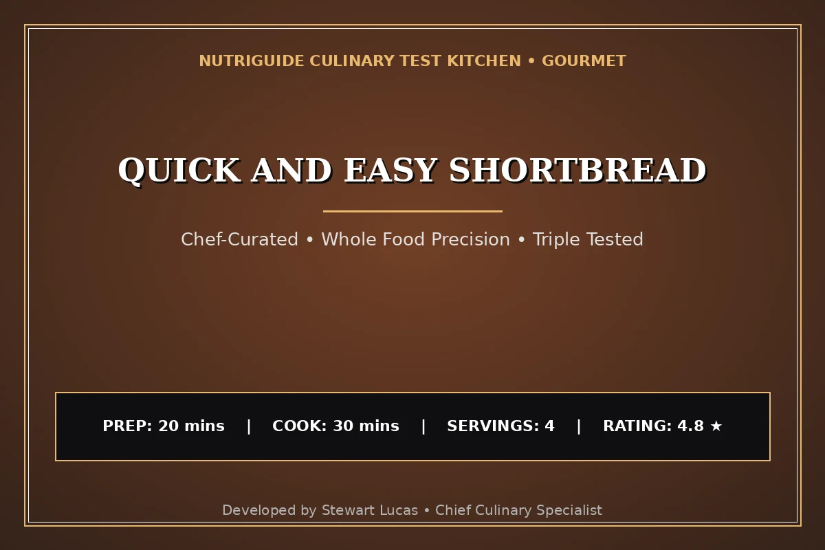 Quick And Easy Shortbread