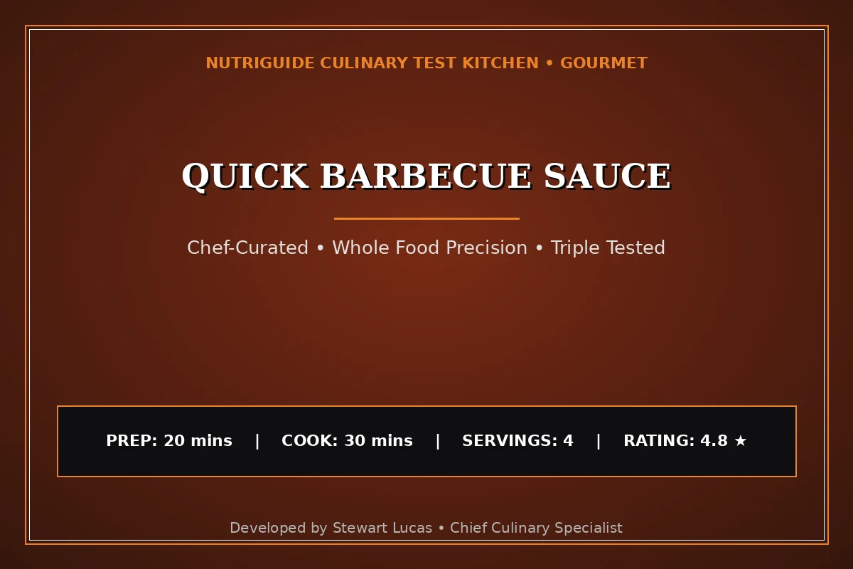 Quick Barbecue Sauce