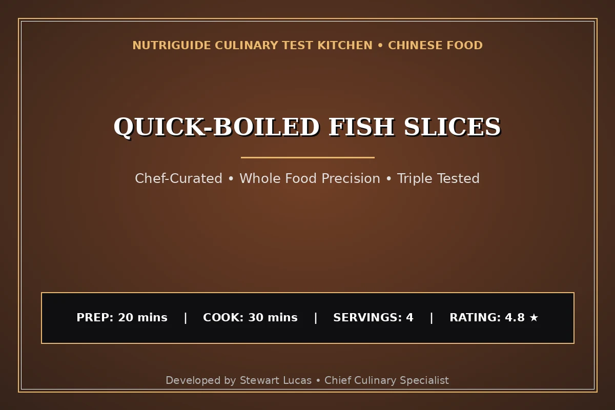 Quick-Boiled Fish Slices