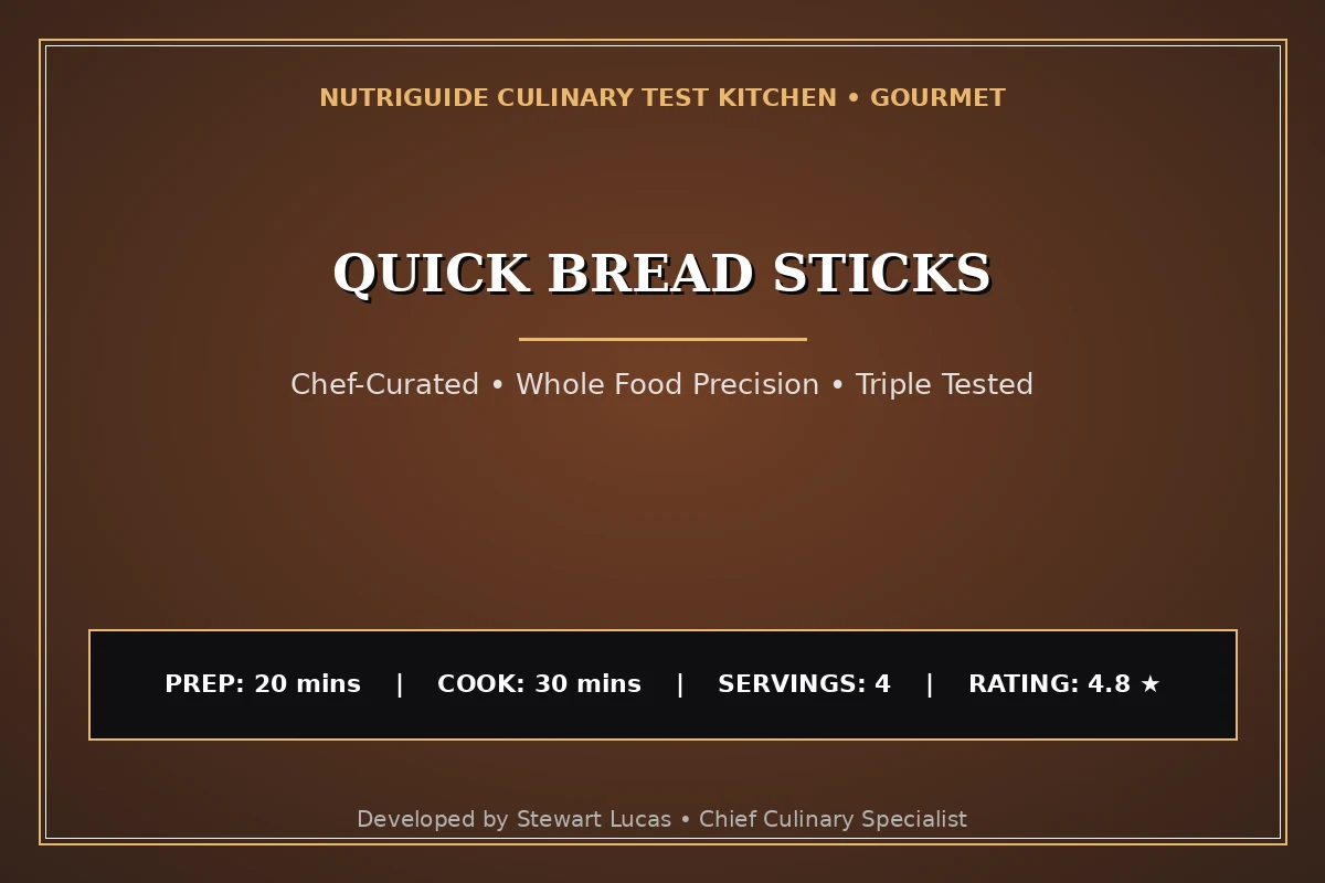 Quick Bread Sticks