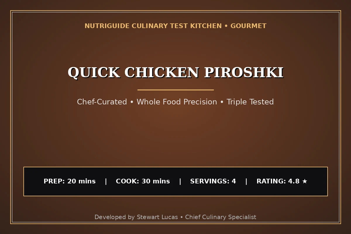 Quick Chicken Piroshki