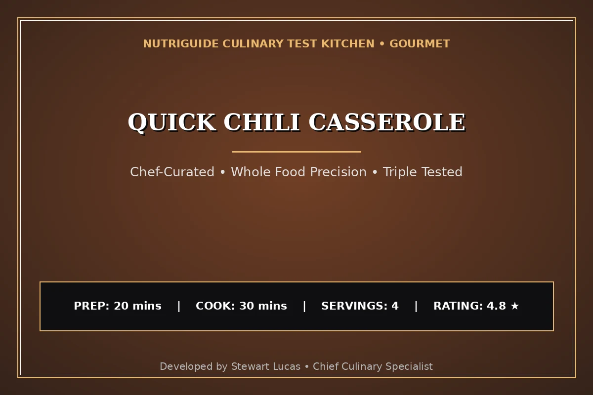 Quick Chili Casserole