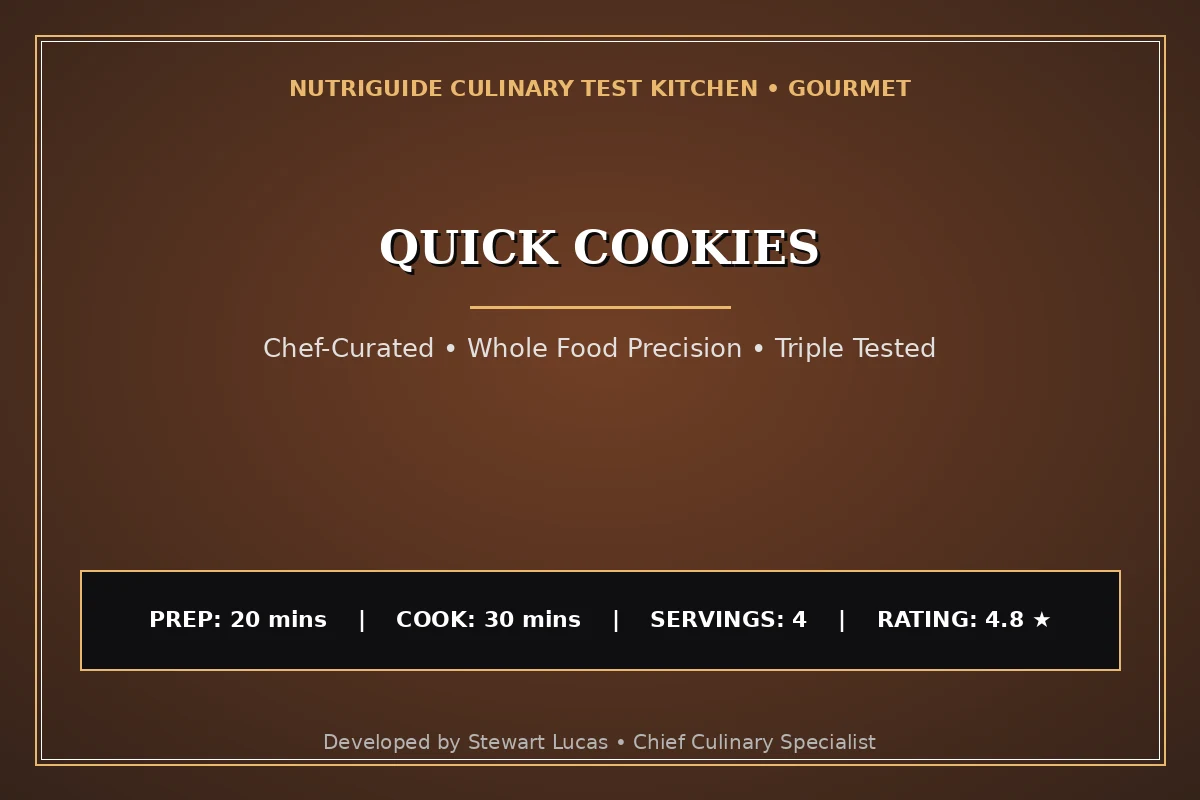 Quick Cookies