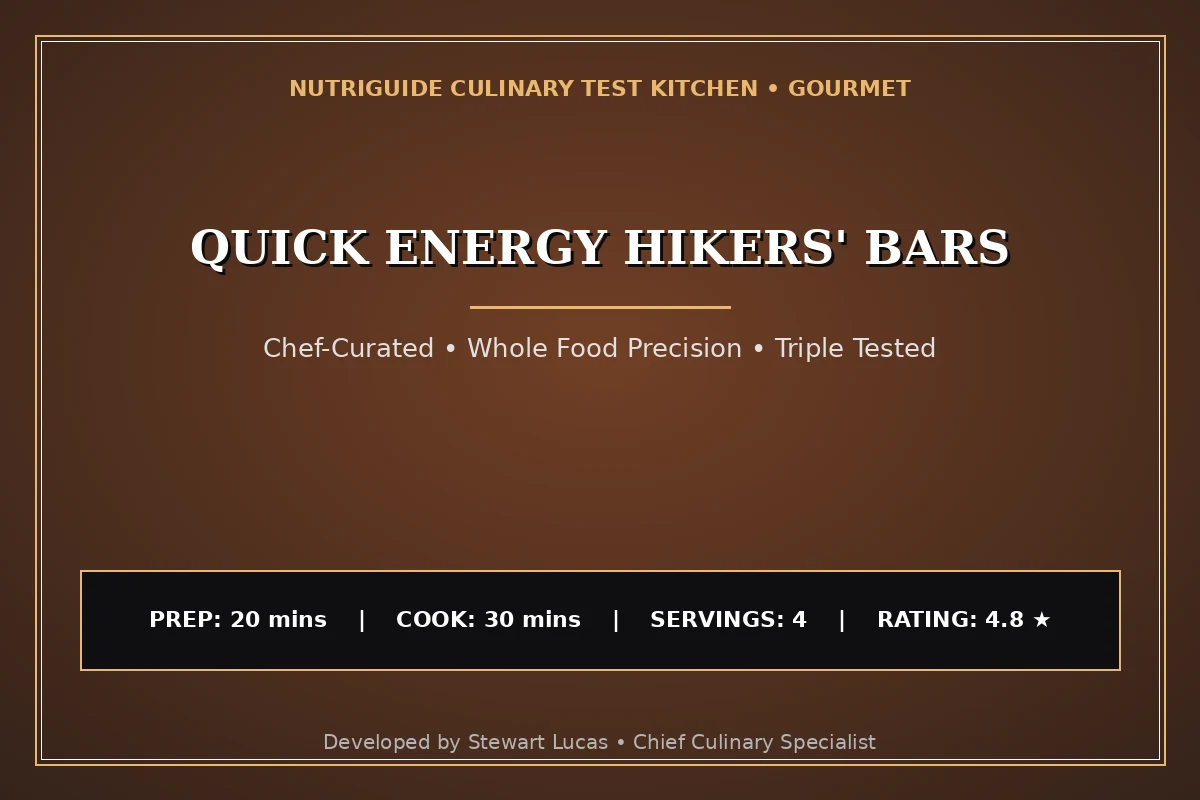 Quick Energy Hikers' Bars