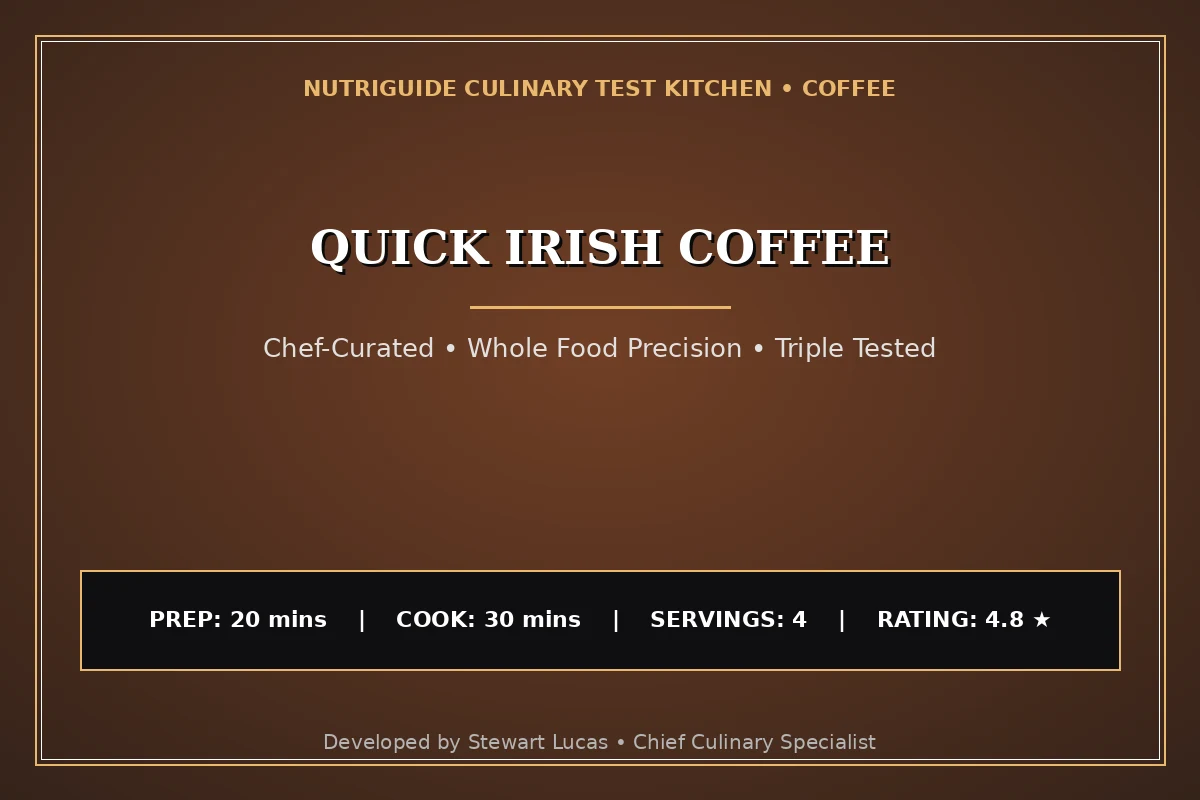 Quick Irish Coffee