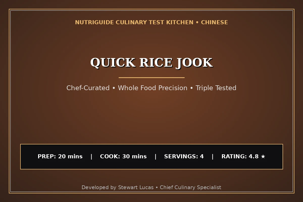 Quick Rice Jook