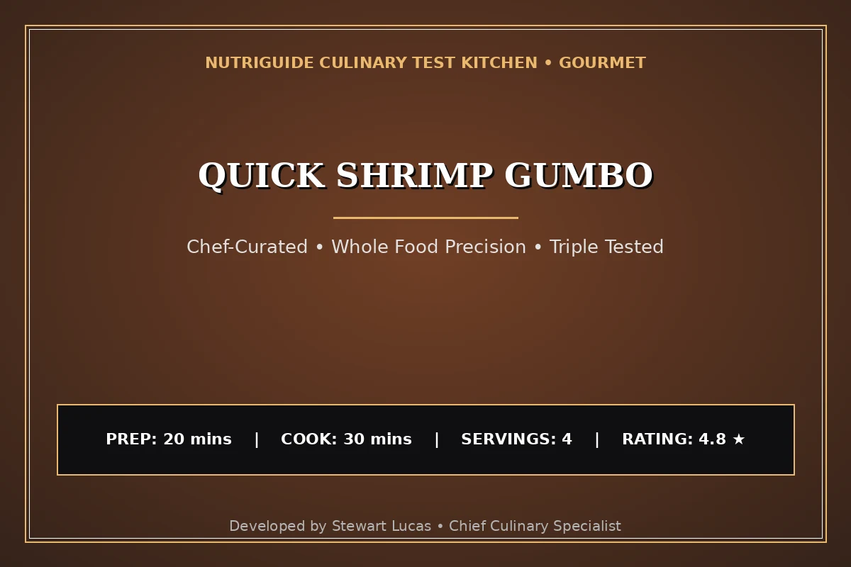 Quick Shrimp Gumbo