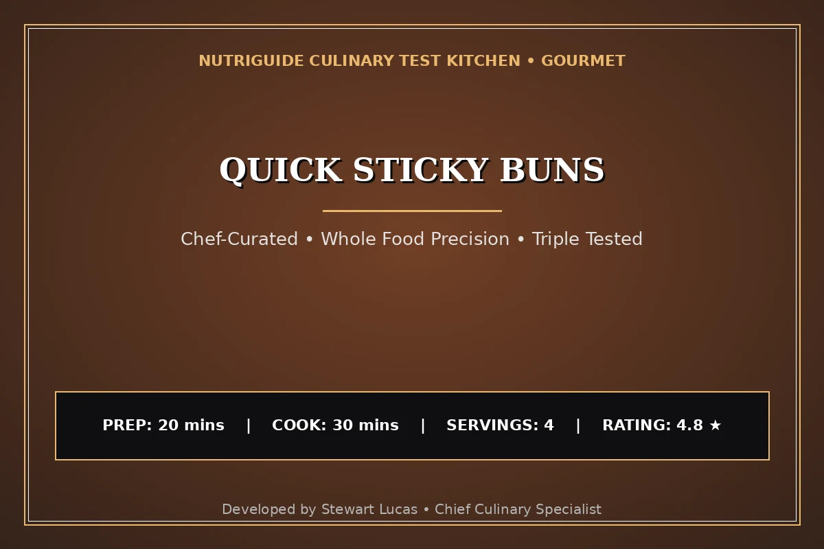 Quick Sticky Buns