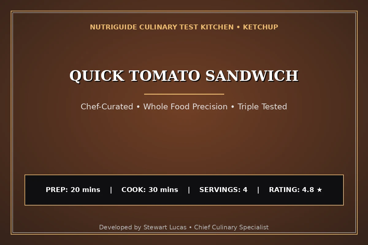 Quick Tomato Sandwich