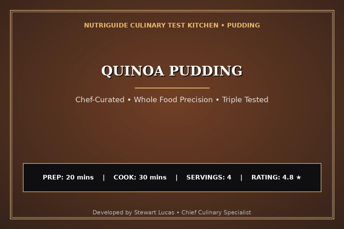Quinoa Pudding