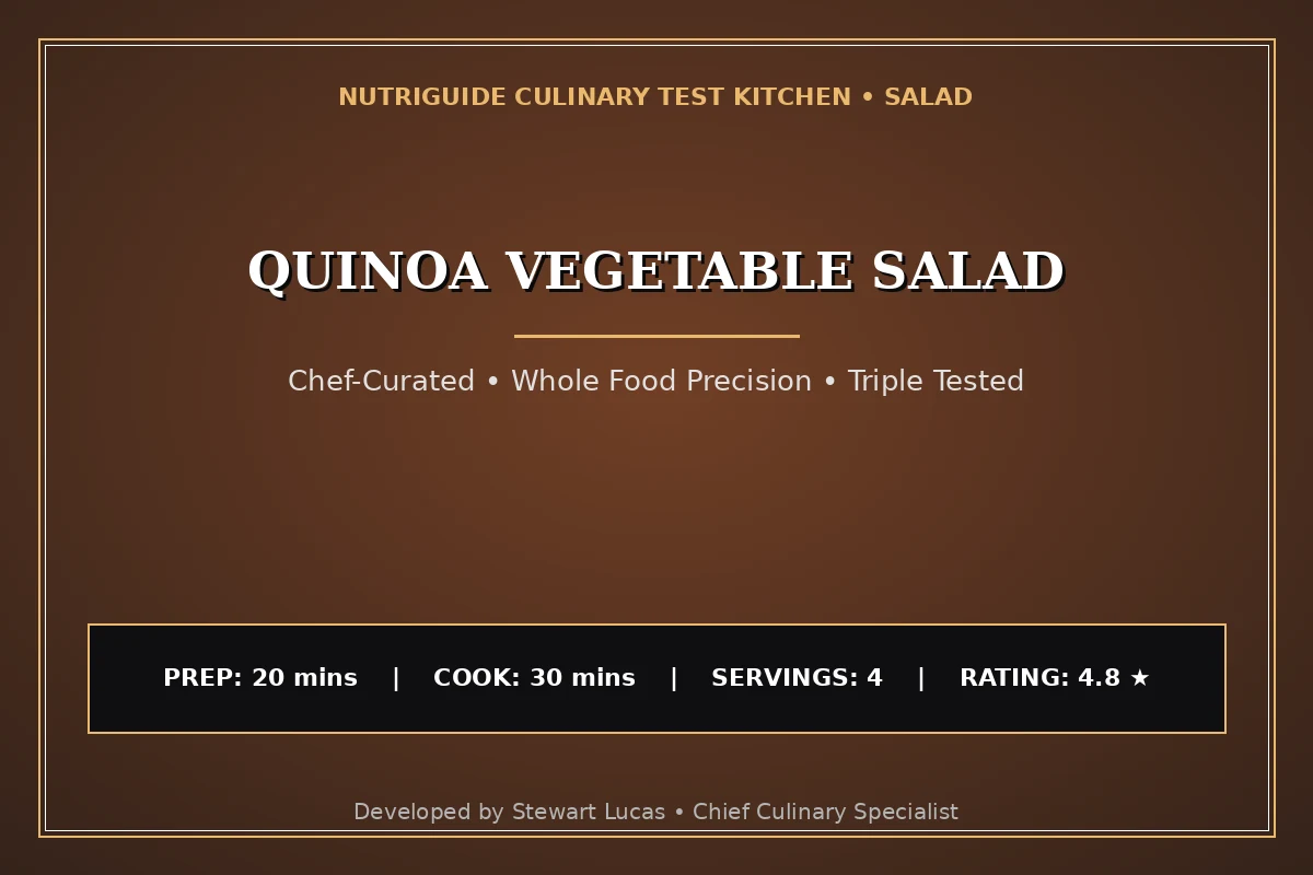Quinoa Vegetable Salad