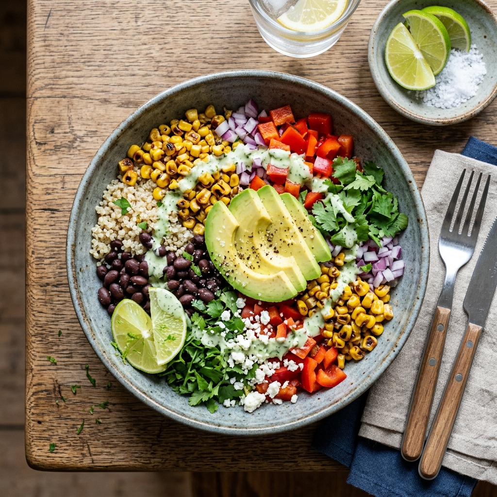 Quinoa & Black Bean Harvest Salad