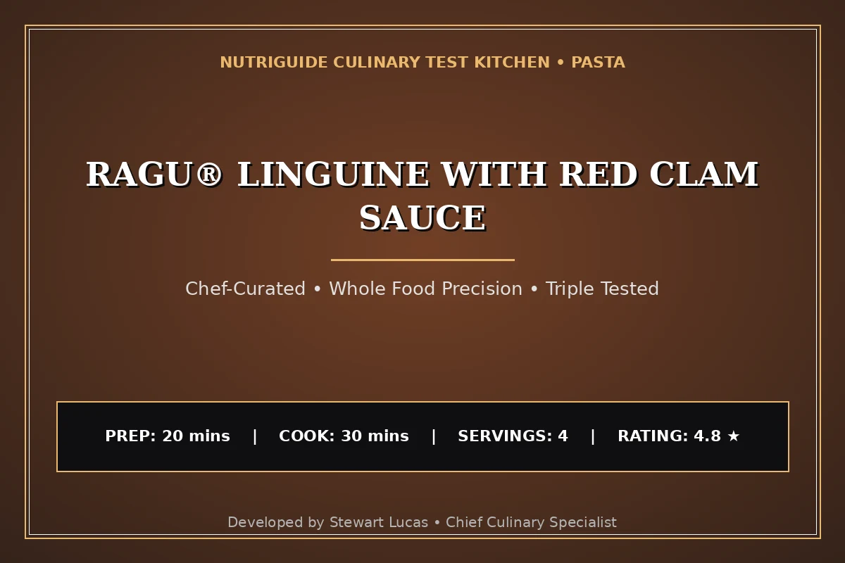 Ragu® Linguine With Red Clam Sauce