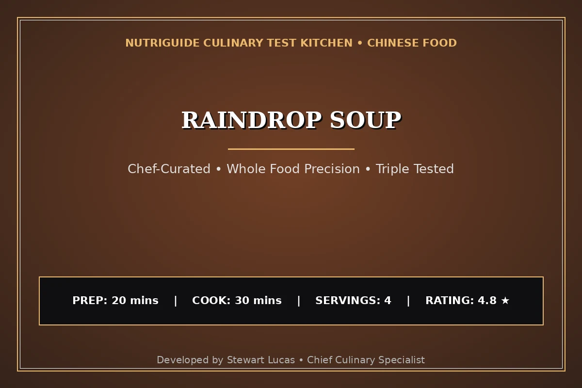 Raindrop Soup