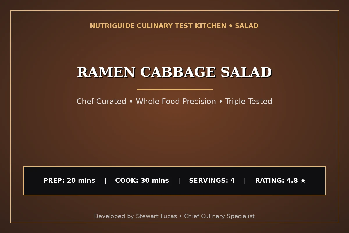Ramen Cabbage Salad